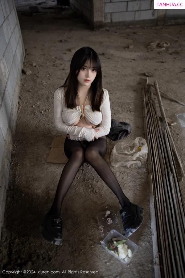 豆瓣酱  [XiuRen]高清写真图 2024.04.23 No.8439 豆瓣酱 美腿黑丝第22张图片